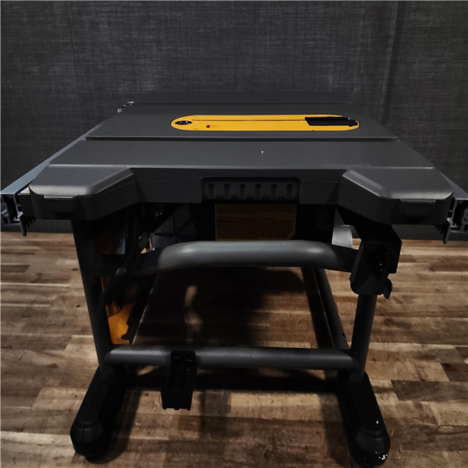 HOUSTON LOCATION - AS - IS DEWALT FLEXVOLT 60-Volt MAX Lithium-Ion Cordless Brushless 8-1/4 in. Table Saw Kit with Battery 6Ah and Charger