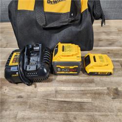 HOUSTON LOCATION - AS-IS DEWALT 20V MAX Cordless Brushless Hammer Drill/Driver 2 Tool Combo Kit with FLEXVOLT ADVANTAGE
