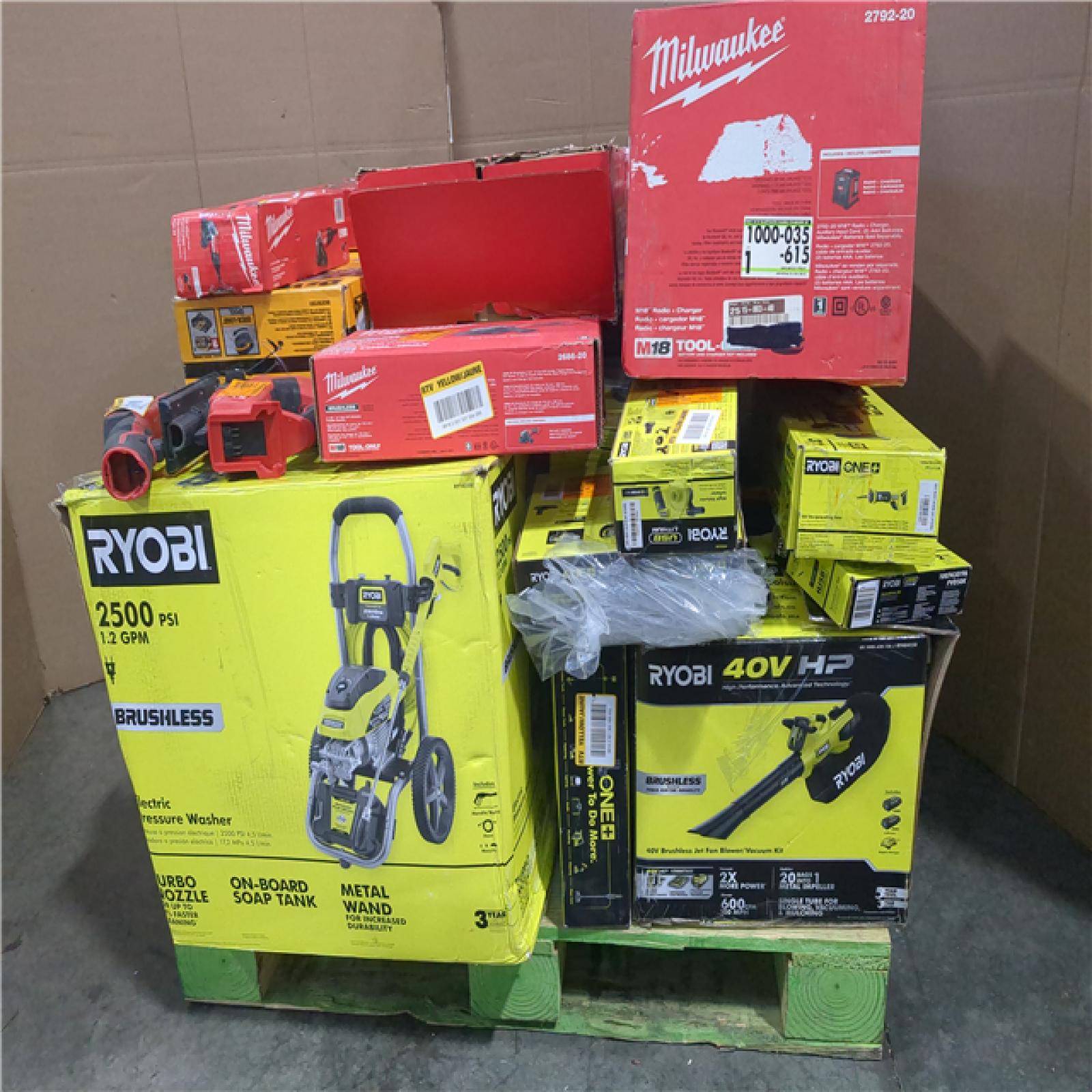 CALIFORNIA AS-IS TOOL PALLET