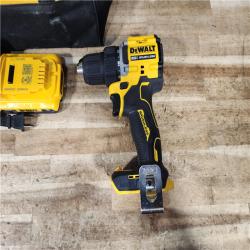 HOUSTON LOCATION - AS - IS DEWALT Atomic 20V Lithium-Ion Cordless Compact 1/2 in. Drill/Driver Kit