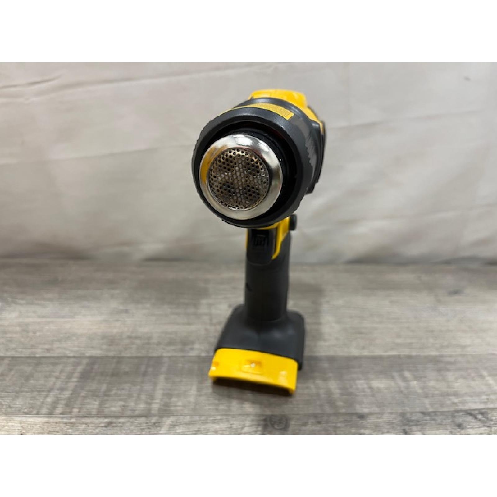 AS-IS DEWALT 20V MAX Cordless Compact Heat Gun with Flat and Hook Nozzle Attachments