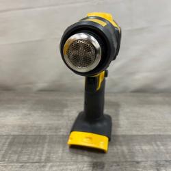 AS-IS DEWALT 20V MAX Cordless Compact Heat Gun with Flat and Hook Nozzle Attachments