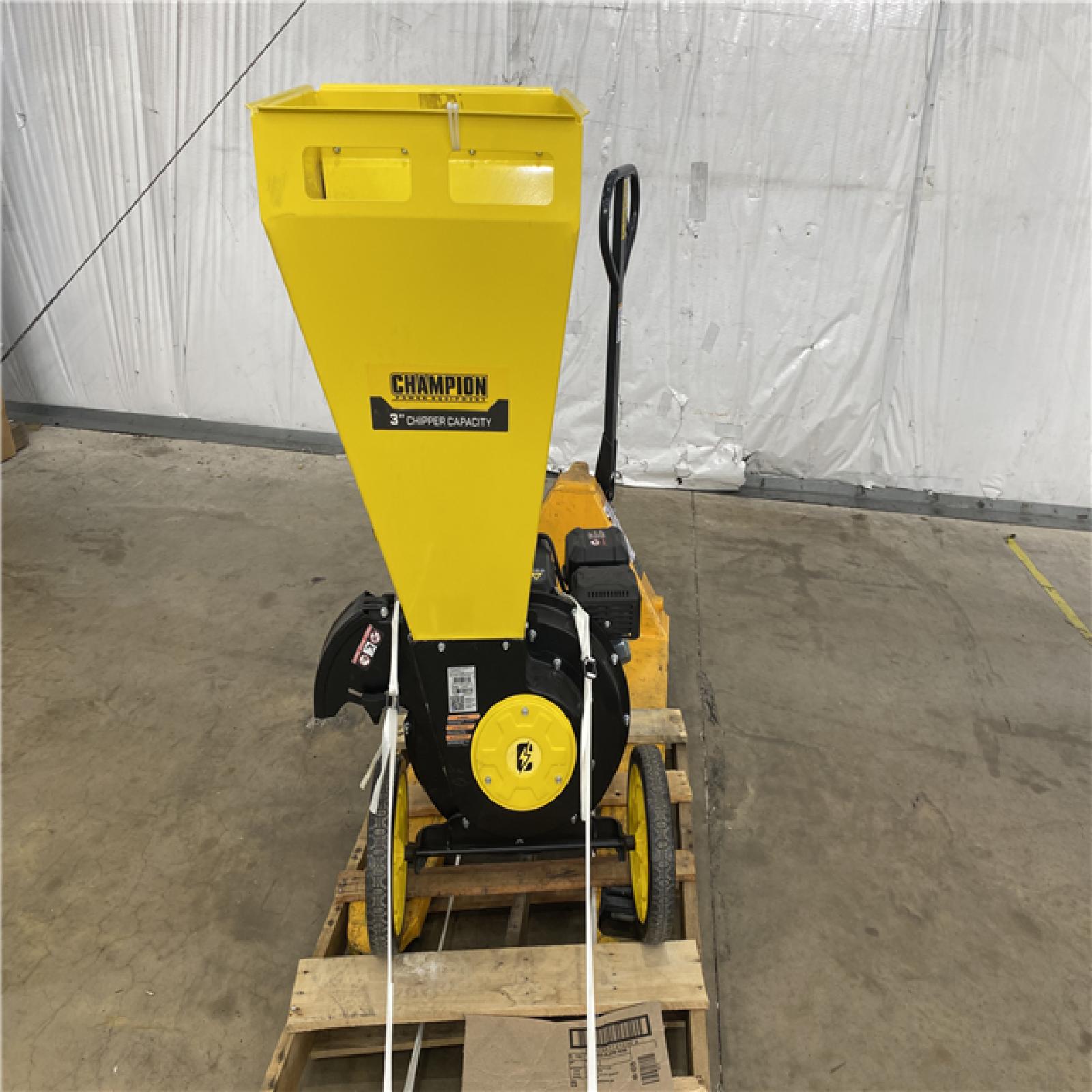 Houston Location - AS-IS CHAMPION 224cc Wood Chipper