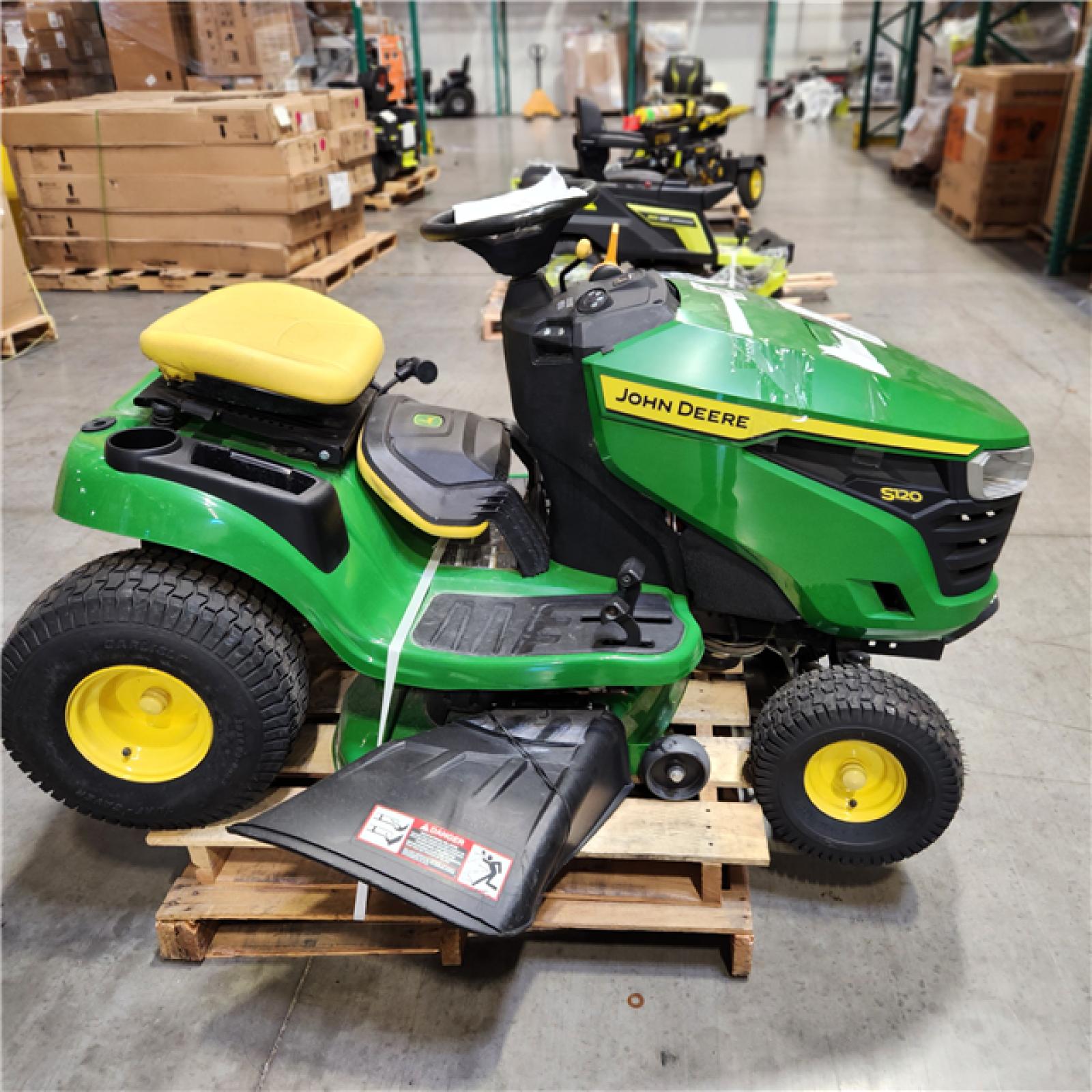 DALLAS LOCATION - AS-IS John Deere S120 42 in. 22 HP V-Twin Gas Hydrostatic Riding Lawn Mower