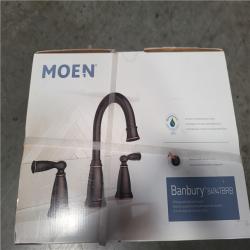 CALIFORNIA AS-IS MOEN BANBURY 8 IN. DOUBLE HANDLE FAUCET