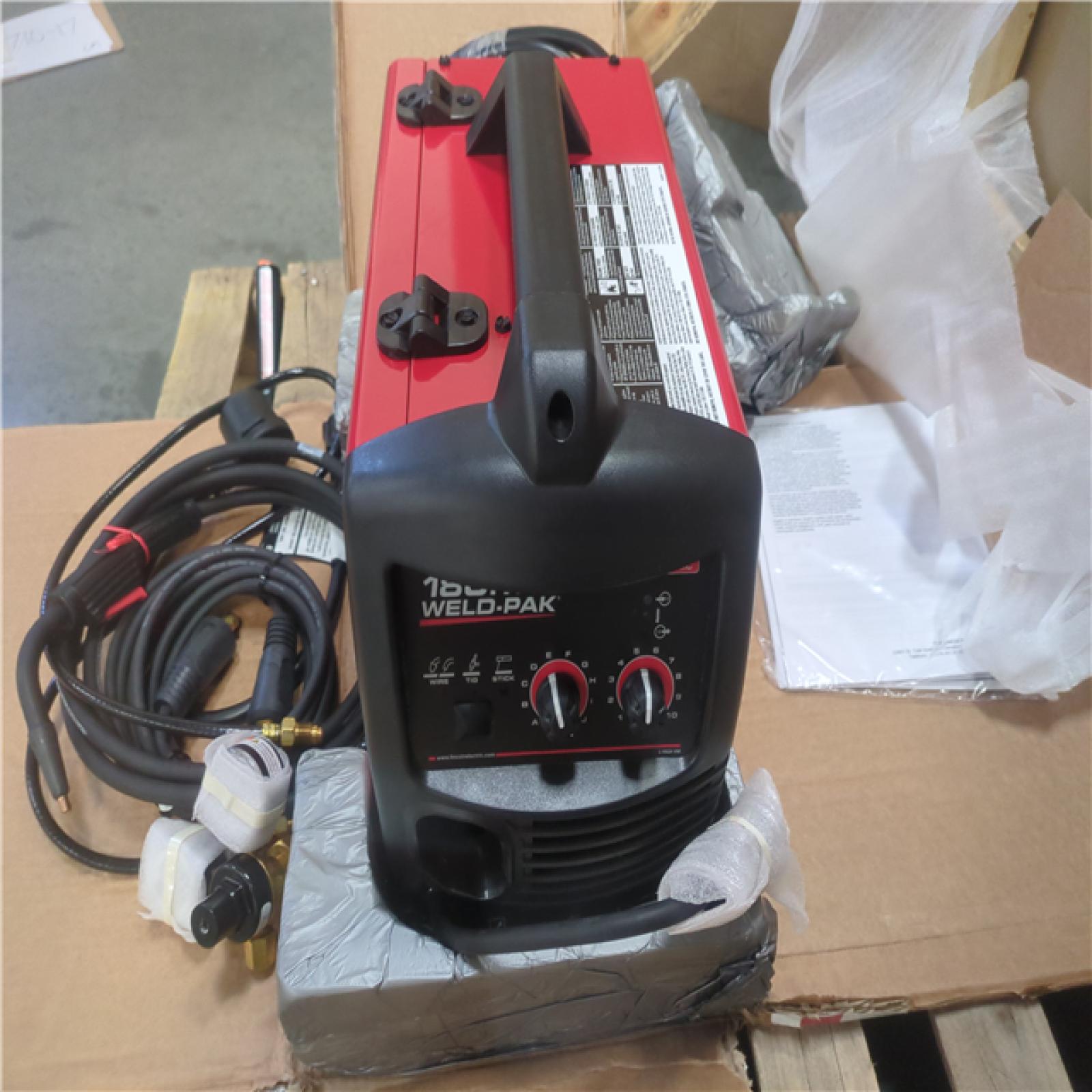 CALIFORNIA AS-IS lINCOLN ELECTRIC WELD-PAK