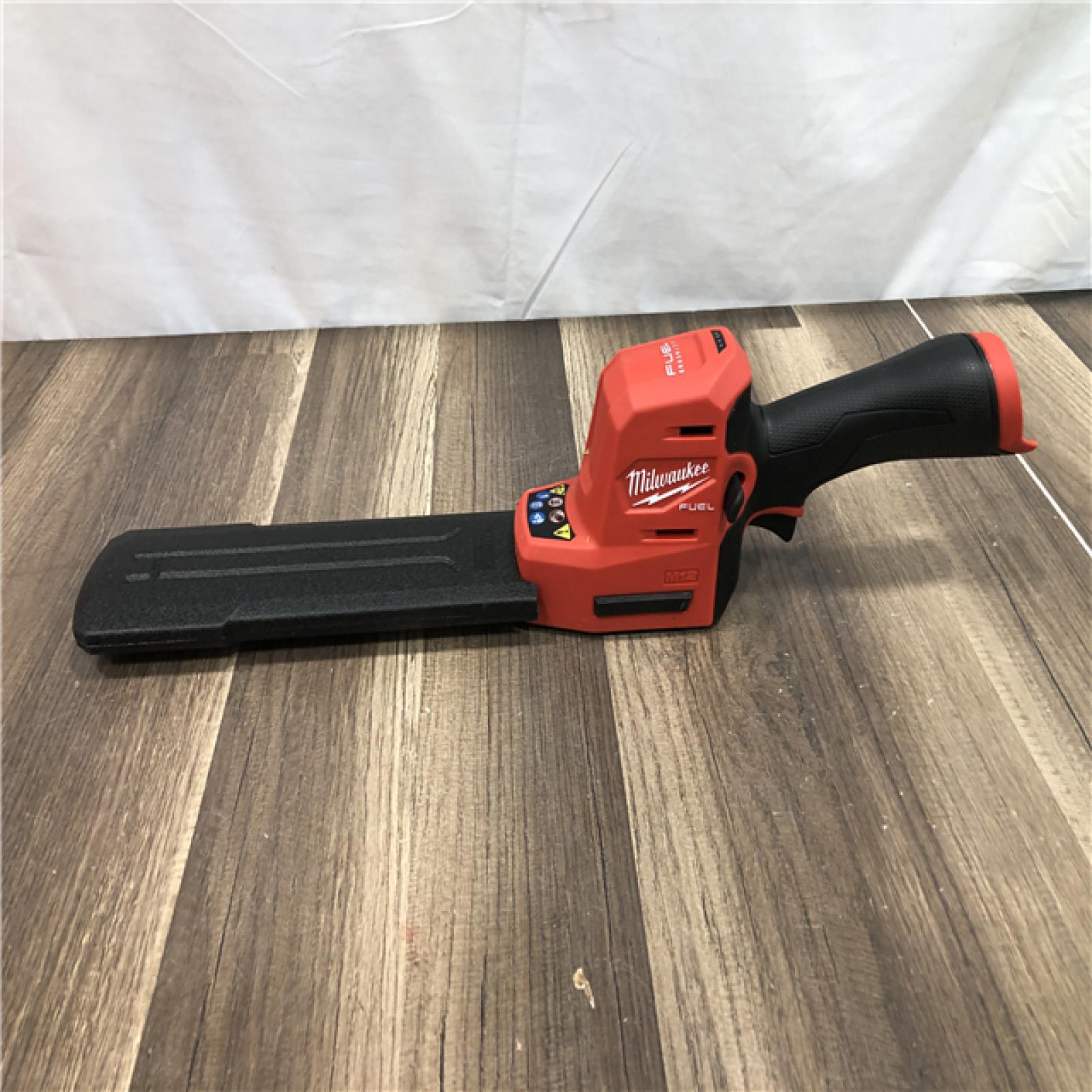 AS-IS Milwaukee FUEL 8 in. 12V Lithium-Ion Brushless Cordless Battery Hedge Trimmer (Tool-Only)