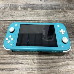 AS-IS Nintendo Switch Lite Hand-Held Gaming Console - Turquoise (HDH-001)
