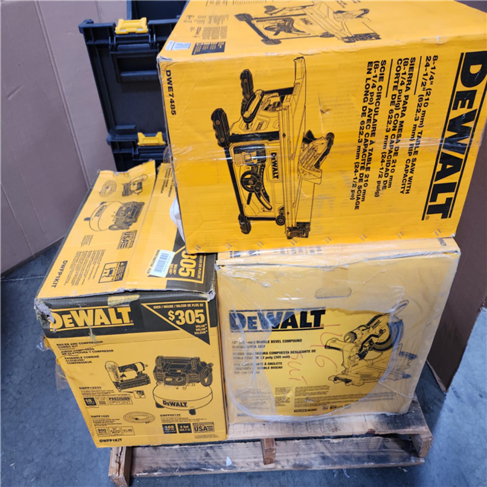 CALIFORNIA AS-IS TOOL PALLET