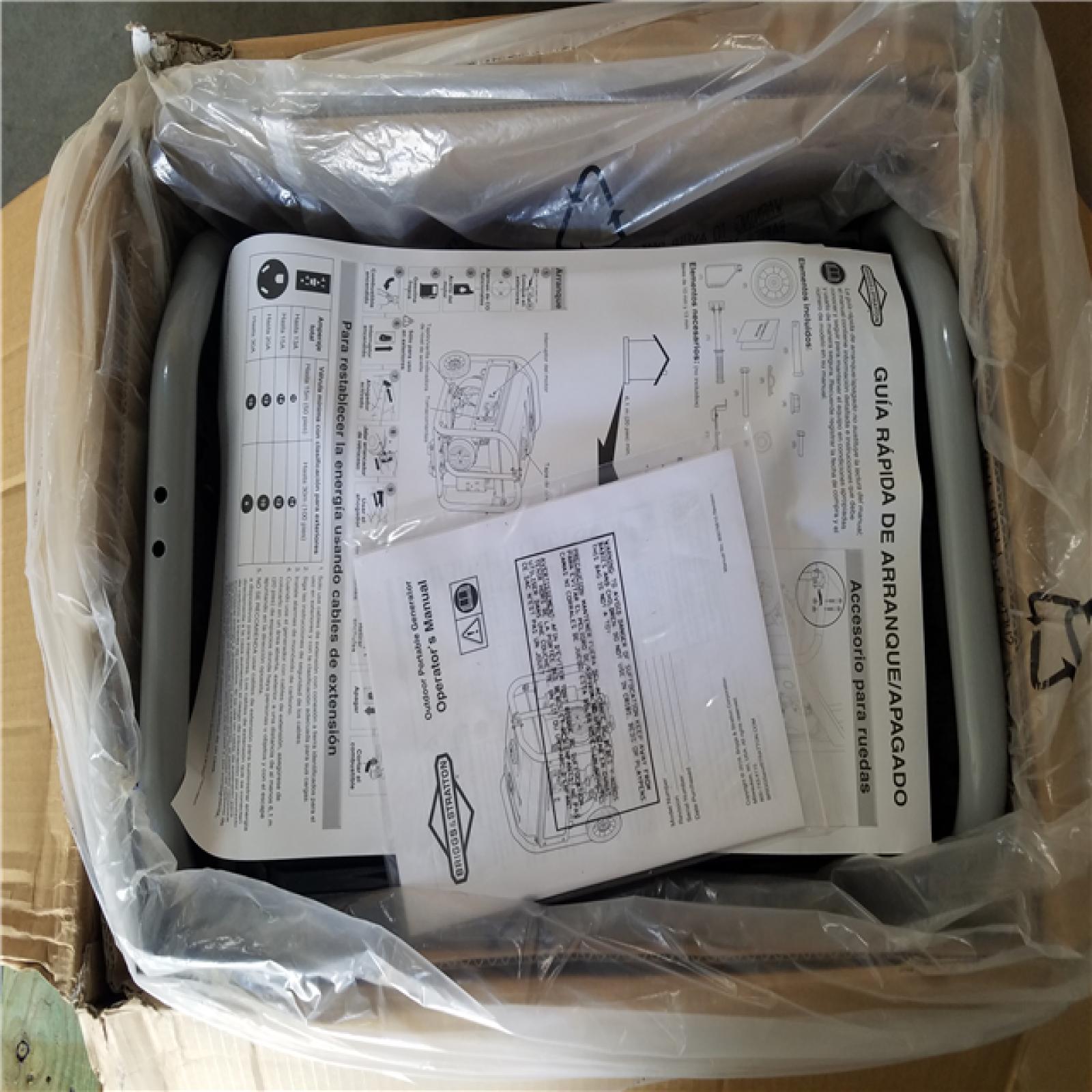 California AS-IS Briggs & Stratton Portable Generator