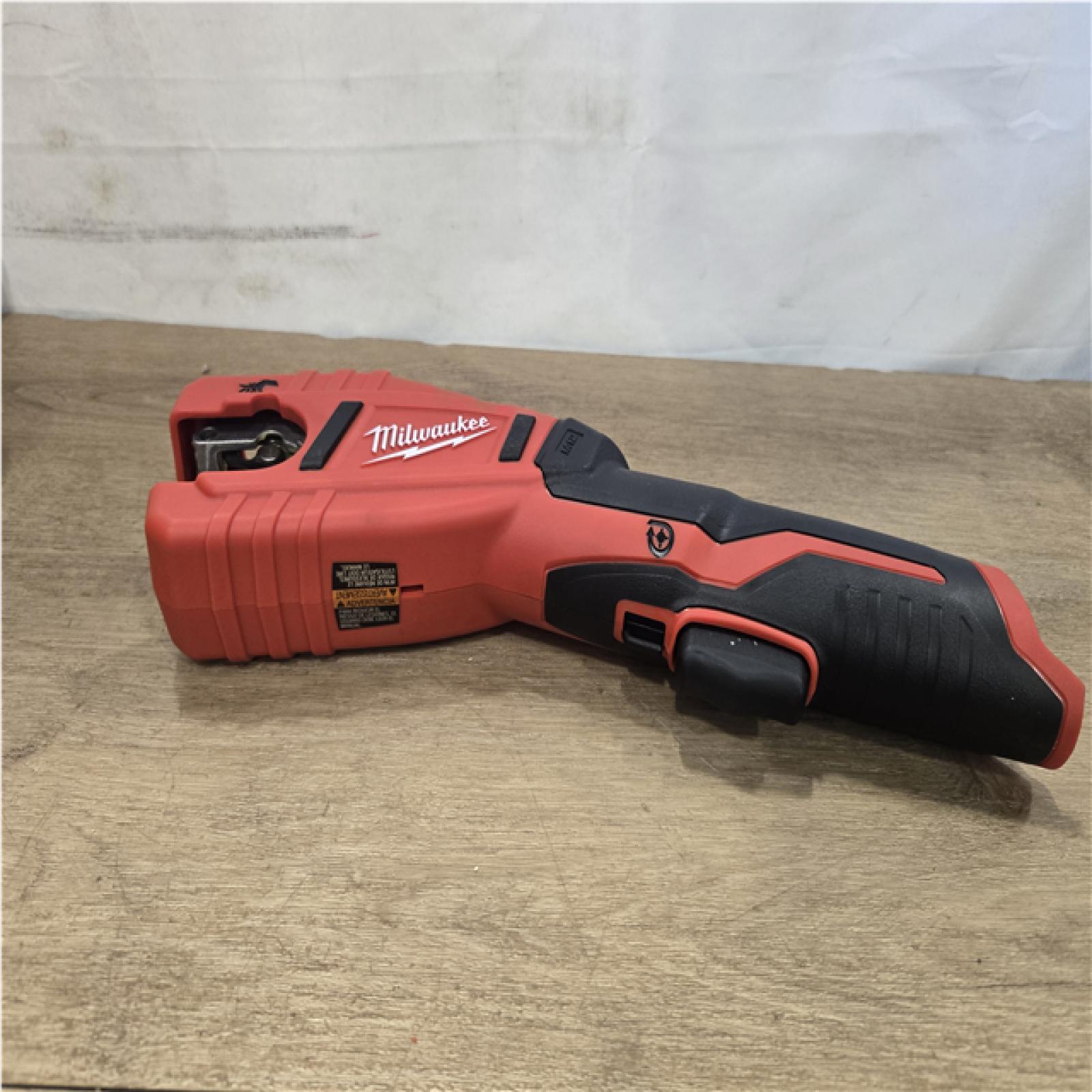 AS-IS Milwaukee 12V Lithium-Ion Cordless Copper Tubing Cutter (Tool-Only)