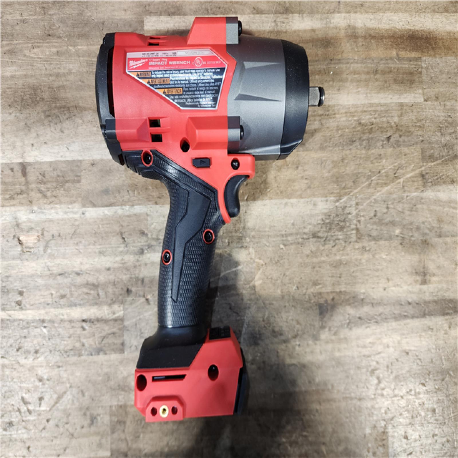 HOUSTON LOCATION - AS-IS (APPEARS LIKE NEW) Milwaukee M18 FUEL 18V Lithium-Ion Brushless Cordless 1/2 in. Impact Wrench with Friction Ring (Tool-Only)