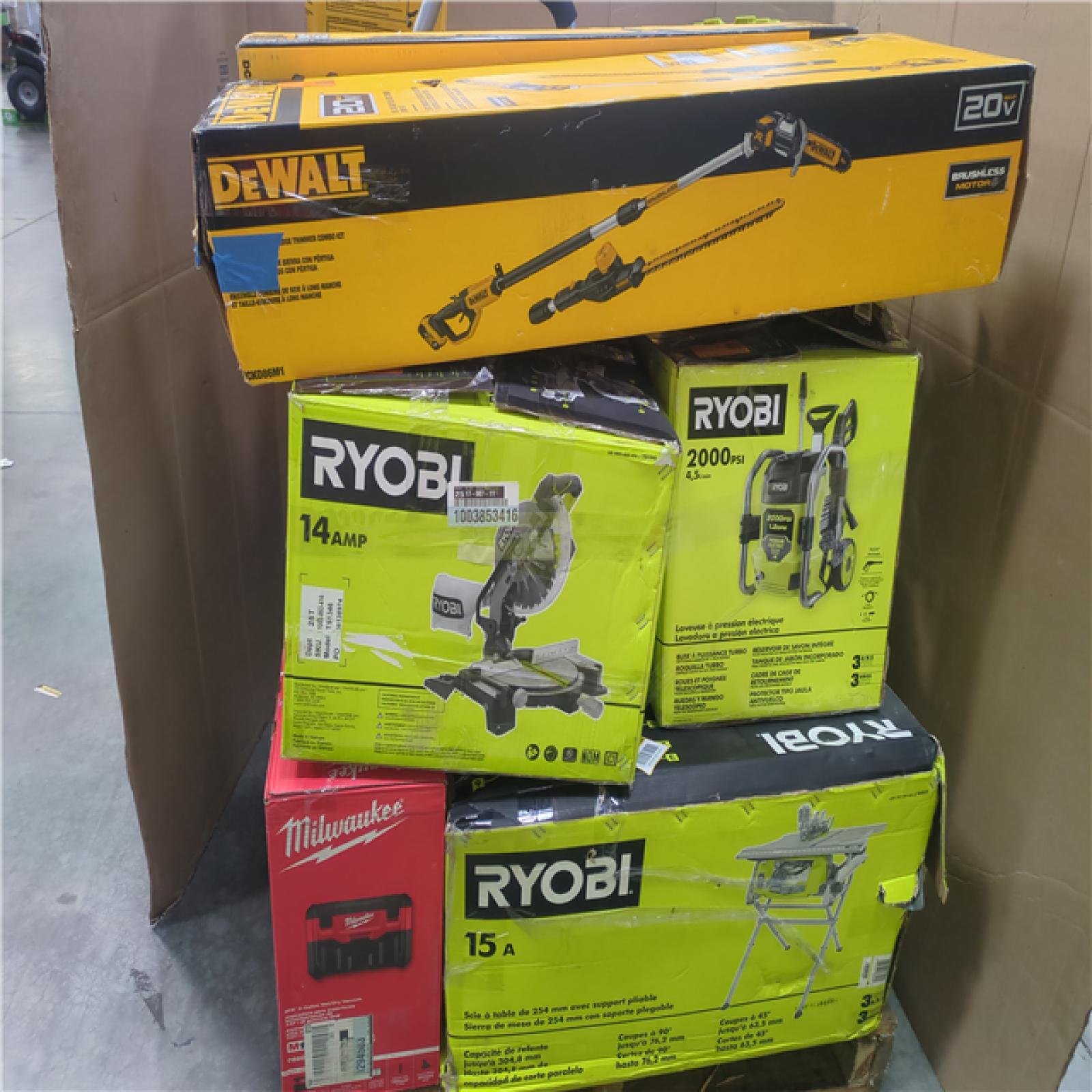 CALIFORNIA AS-IS TOOL PALLET