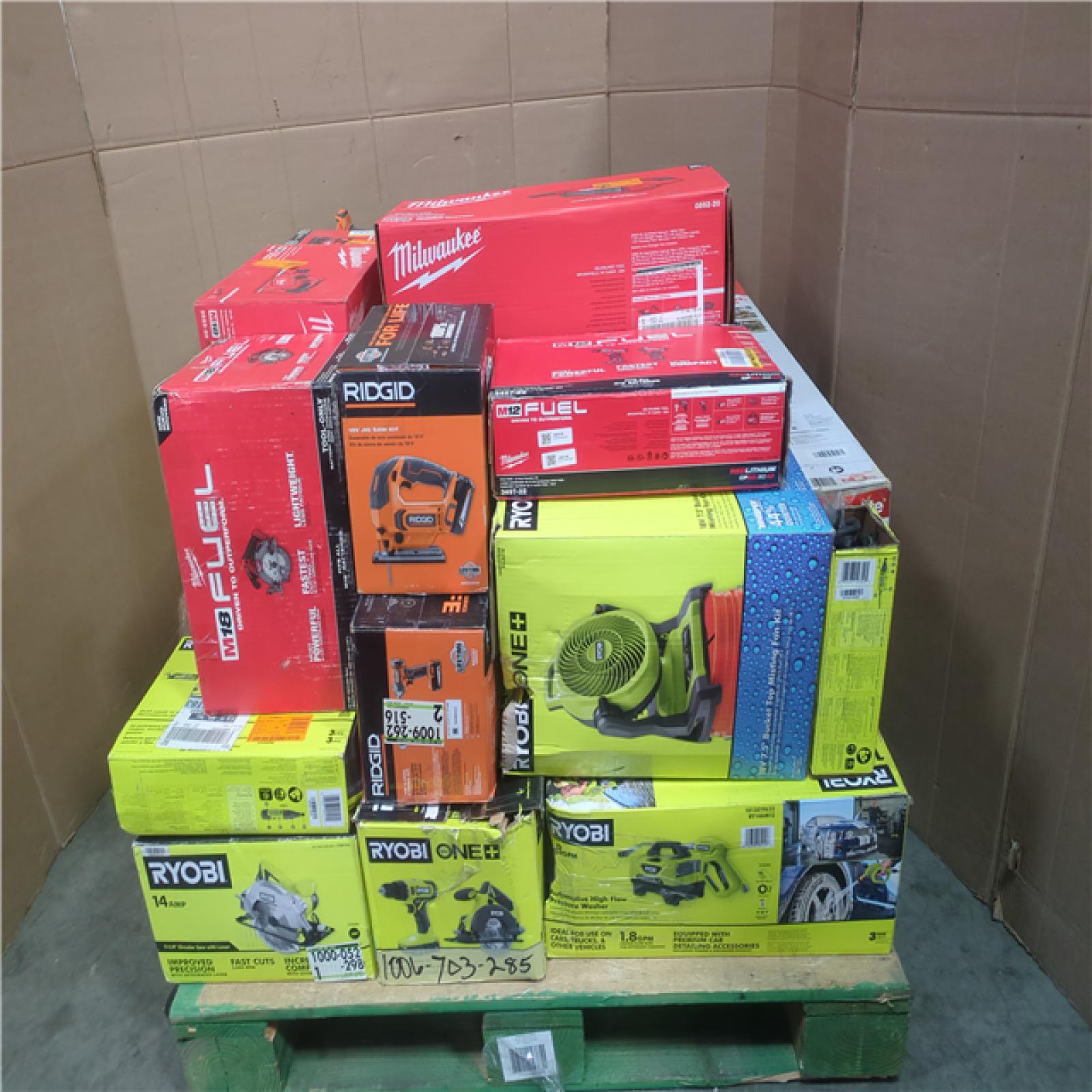 CALIFORNIA AS-IS TOOL PALLET