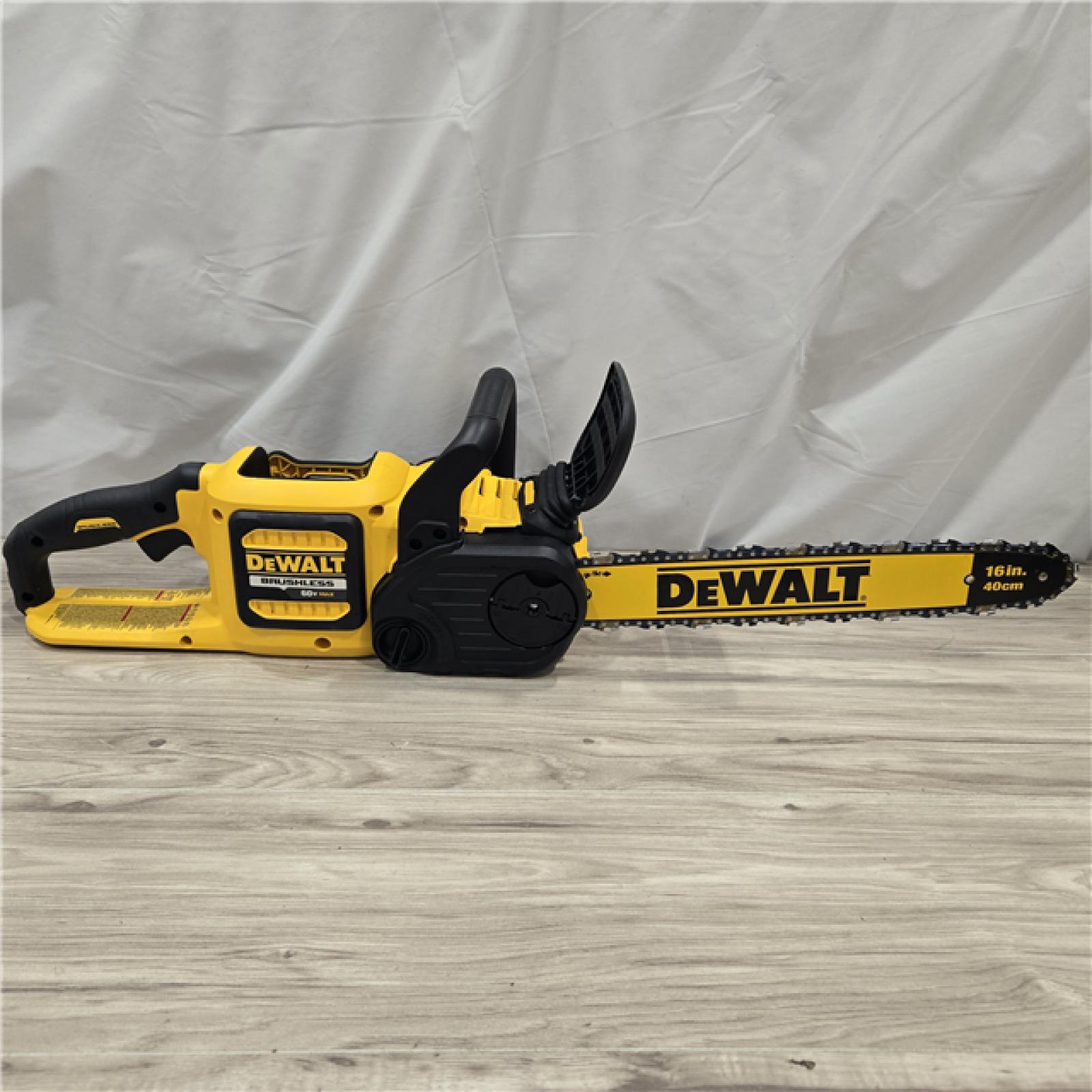 AS-IS DEWALT FLEXVOLT 60V MAX 16in. Cordless Chainsaw Kit