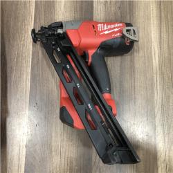 AS-IS Milwaukee Cordless 15-Gauge Angled Finish Nailer with a 5.0ah battery
