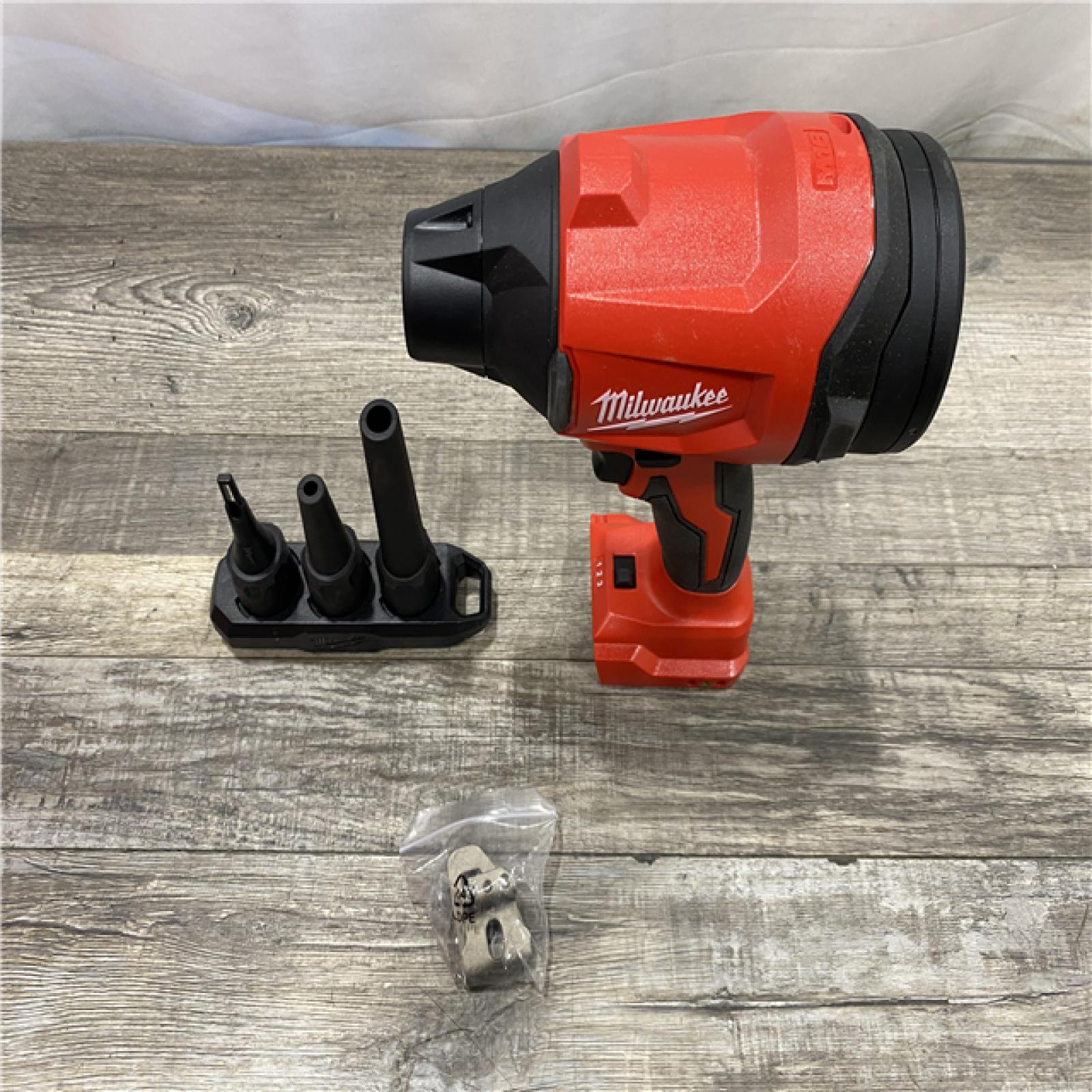 AS-IS Milwaukee 18V Lithium-Ion 570 MPH Brushless Cordless Precision Blower with Variable Speed Trigger and Trigger Lock