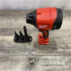 AS-IS Milwaukee 18V Lithium-Ion 570 MPH Brushless Cordless Precision Blower with Variable Speed Trigger and Trigger Lock