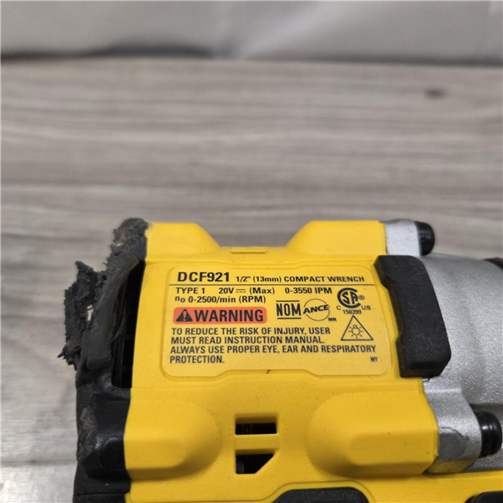 AS-IS DEWALT ATOMIC 20V MAX Cordless 1/2 in. Impact Wrench (Tool Only)
