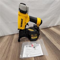 LIKE NEW! - DEWALT 2-1/2 Inch 15 Degree Coil Siding and Fencing Nailer