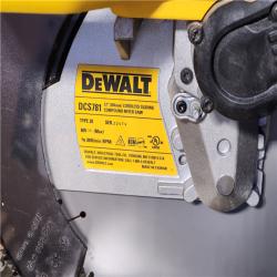 HOUSTON LOCATION - AS-IS DEWALT 60V Lithium-Ion 12 in. Cordless Sliding Miter Saw (Tool Only)