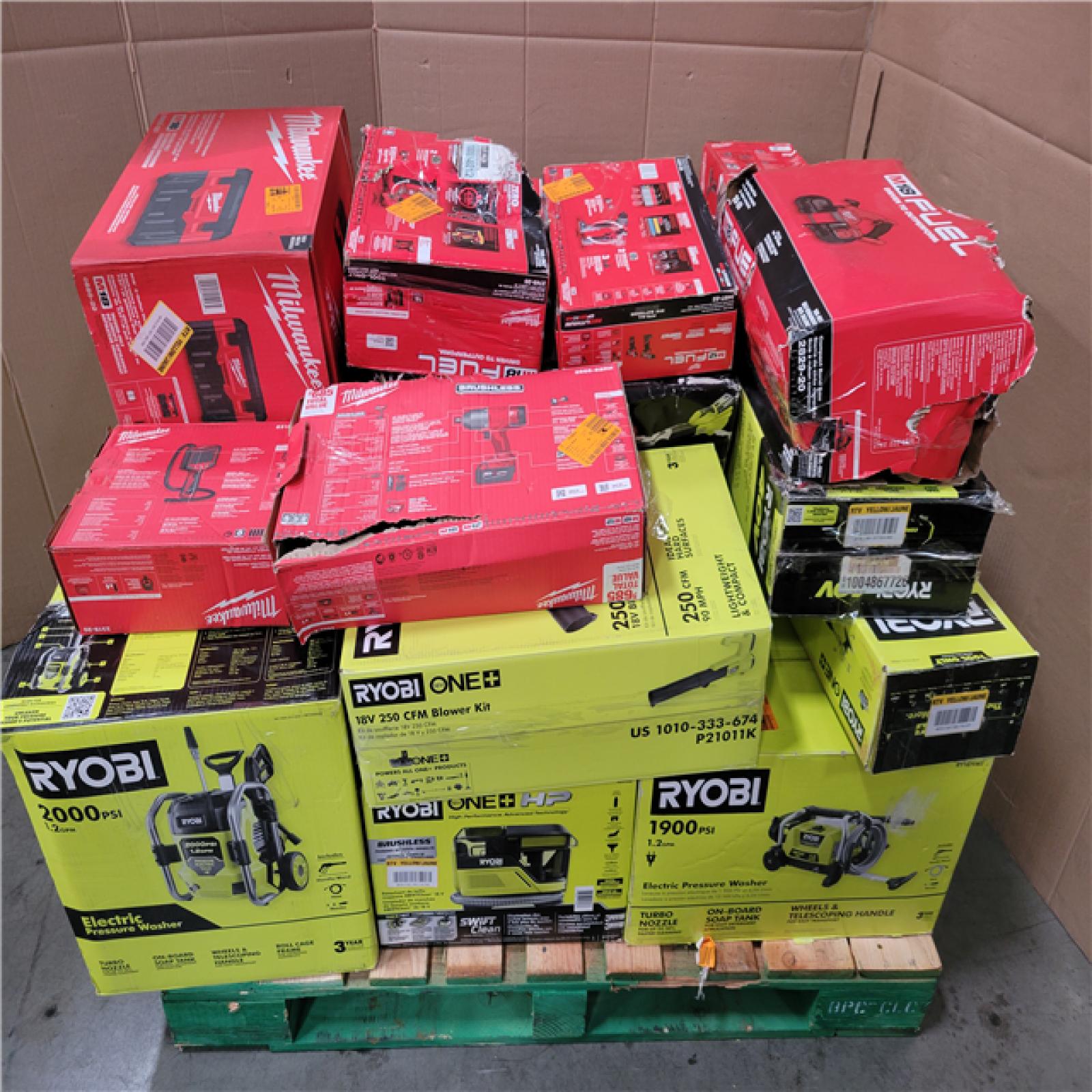 CALIFORNIA AS-IS TOOL PALLET