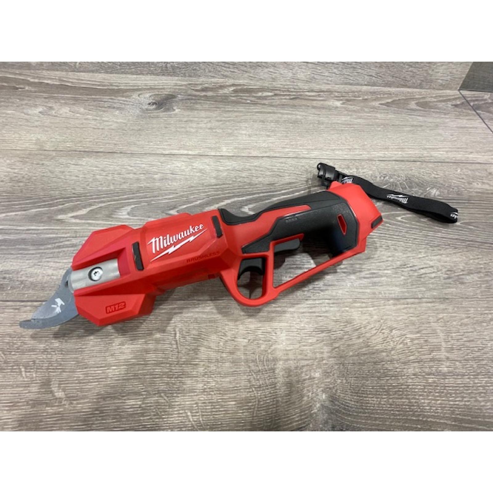 AS-IS Milwaukee 12V Cordless Brushless Pruner Shears (Tool Only)
