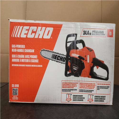 Phoenix LIKE NEW ECHO 14 in. 34.4 cc Gas 2-Stroke Rear Handle Chainsaw with Automatic Chain Oiler