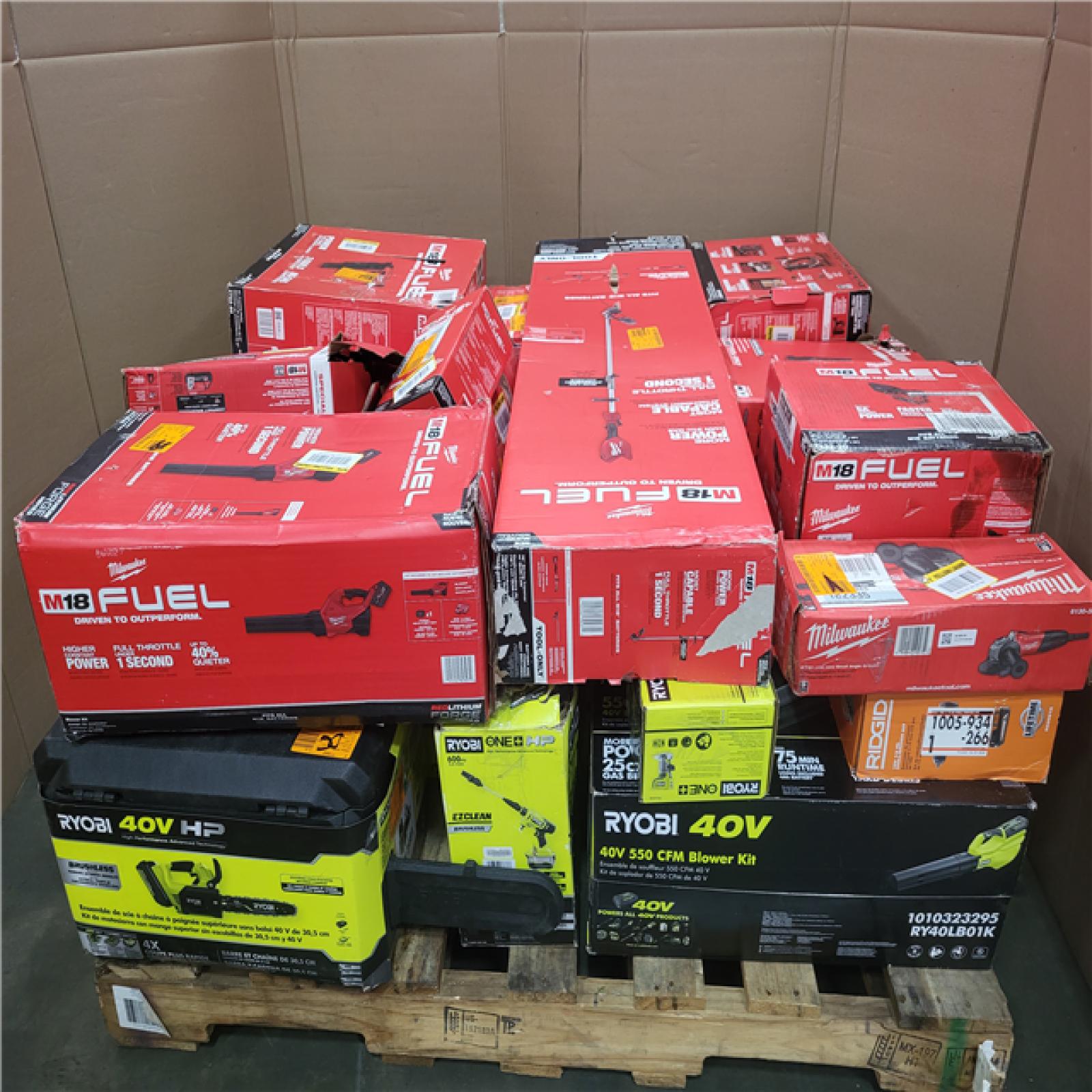 California AS-IS Tool Pallet