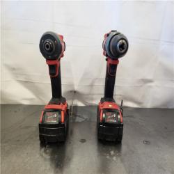 AS-IS- Milwaukee FUEL 18V Lithium-Ion Brushless Cordless Hammer Drill and Impact Driver Combo Kit