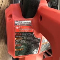 AS-IS Milwaukee FUEL 18V Lithium-Ion Brushless Cordless 7-1/4 in. Circular Saw (Tool-Only)