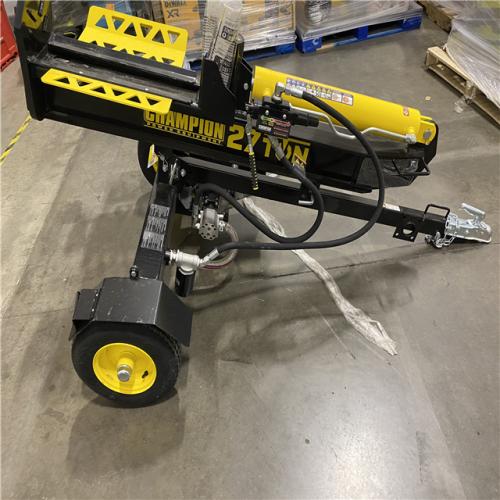 Dallas Location - As-Is Champion Power Equipment 27-Ton 224cc Gas Log Splitter