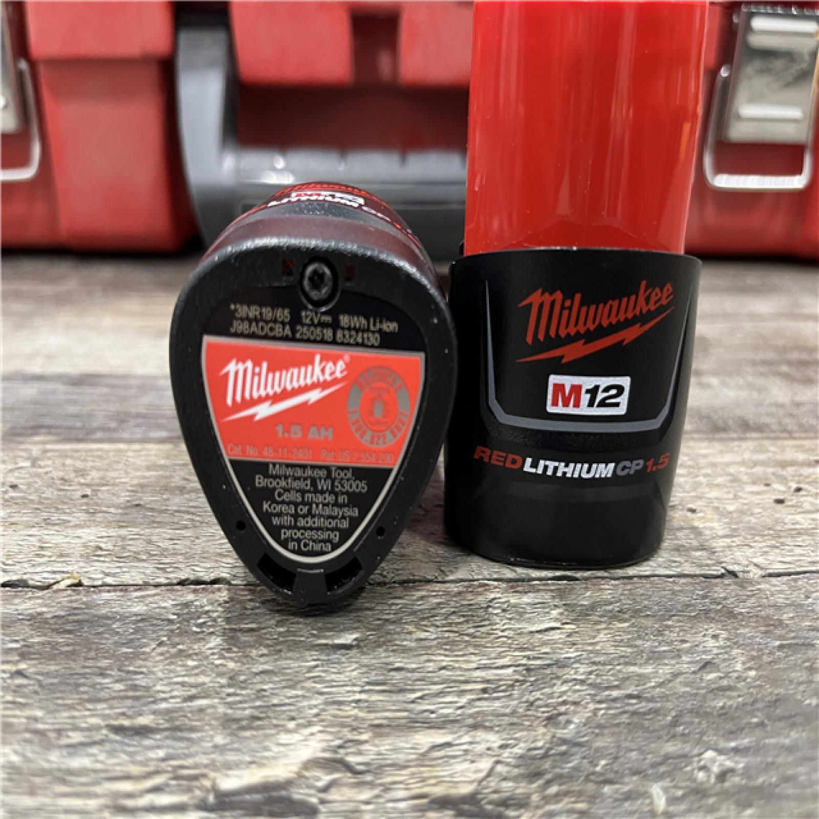 AS-IS Milwaukee 12-Volt Lithium-Ion Force Logic Cordless Press Tool Kit