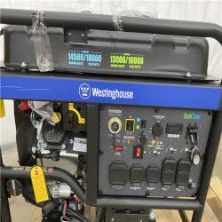 Houston Location- AS-IS -18000/14500-Watt Dual Gas Powered Westinghouse Generator