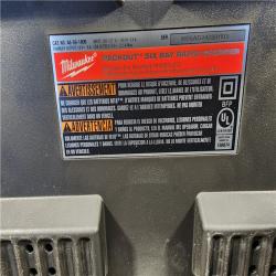 HOUSTON LOCATION - AS-IS Milwaukee M18 Packout Six Bay Rapid Charger (Tool-Only)