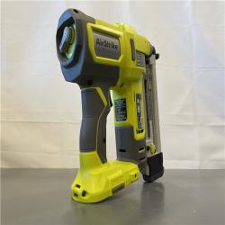 AS-IS -  RYOBI ONE+ 18V 18-Gauge Cordless AirStrike Narrow Crown Stapler (Tool Only)