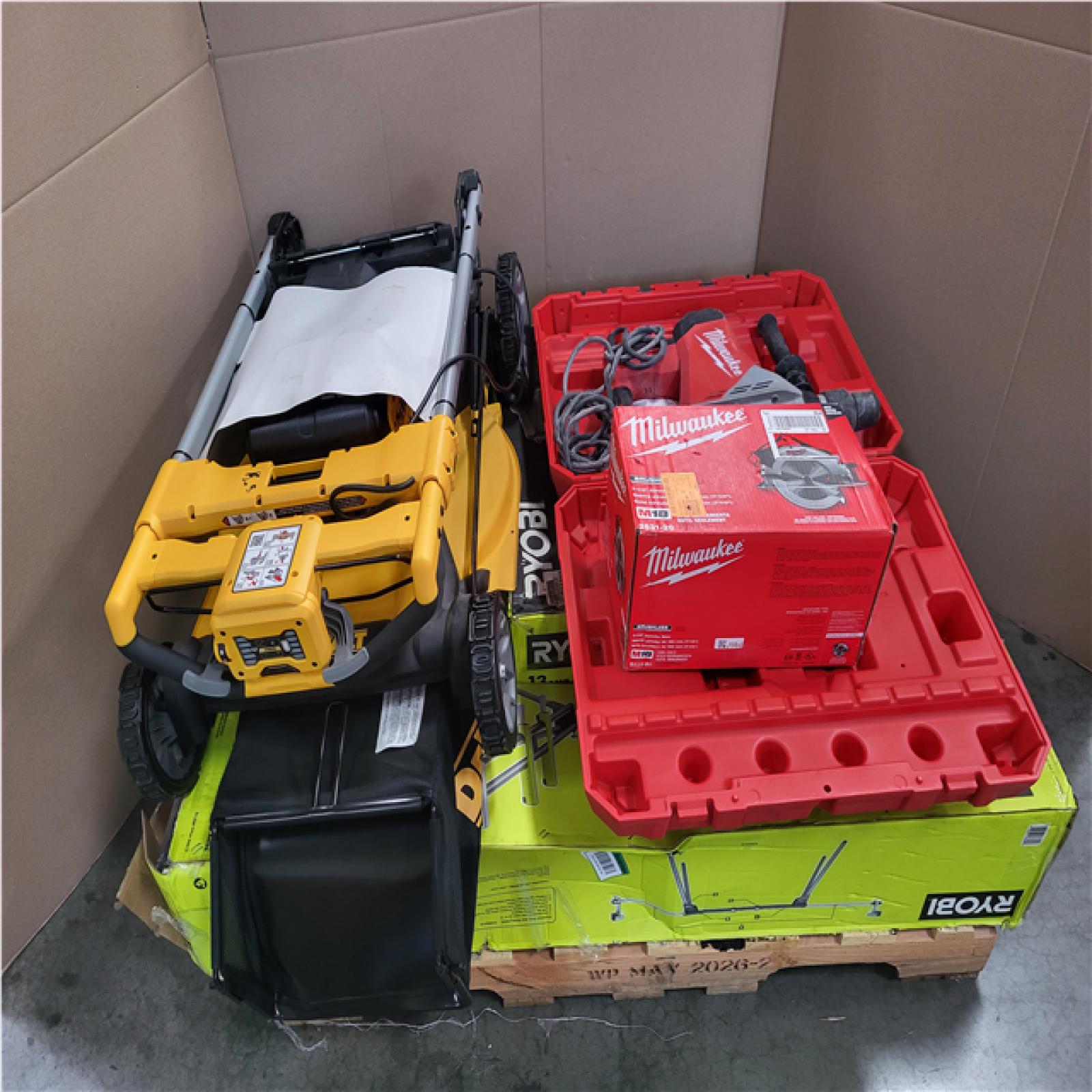 CALIFORNIA AS-IS TOOL PALLET