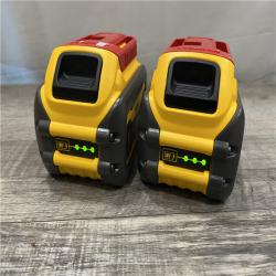 AS-IS DEWALT FLEXVOLT 20V/60V MAX Lithium-Ion 6.0Ah Battery Pack (2 Pack)