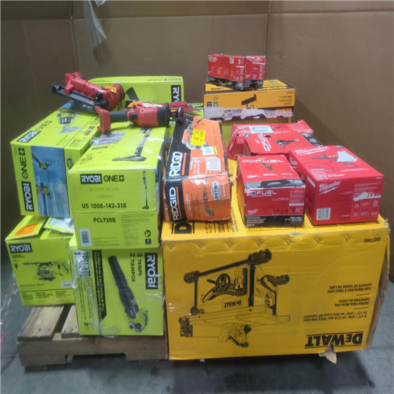 CALIFORNIA AS-IS TOOL PALLET