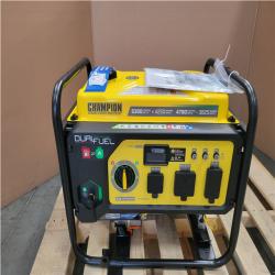 CALIFORNIA APPEARS NEW CHAMPION 4 250/3 825 WATT PORTABLE GENERATOR