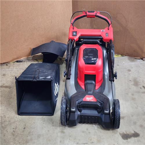 HOUSTON LOCATION - AS-IS Milwaukee M18 FUEL 2823-20 21 in. 18 V Battery Self-Propelled Lawn Mower (TOOL ONLY)