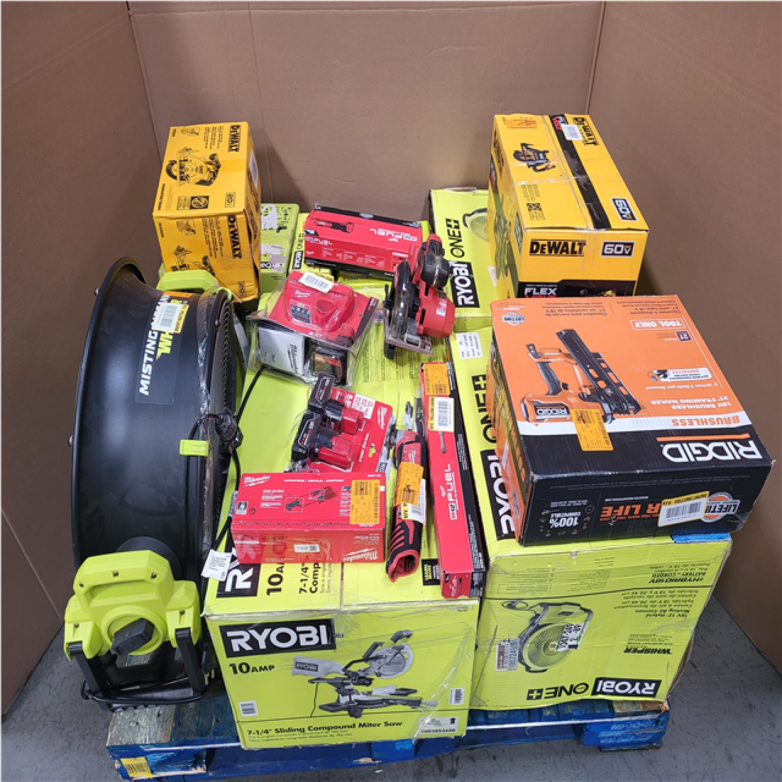 CALIFORNIA AS-IS TOOL PALLET