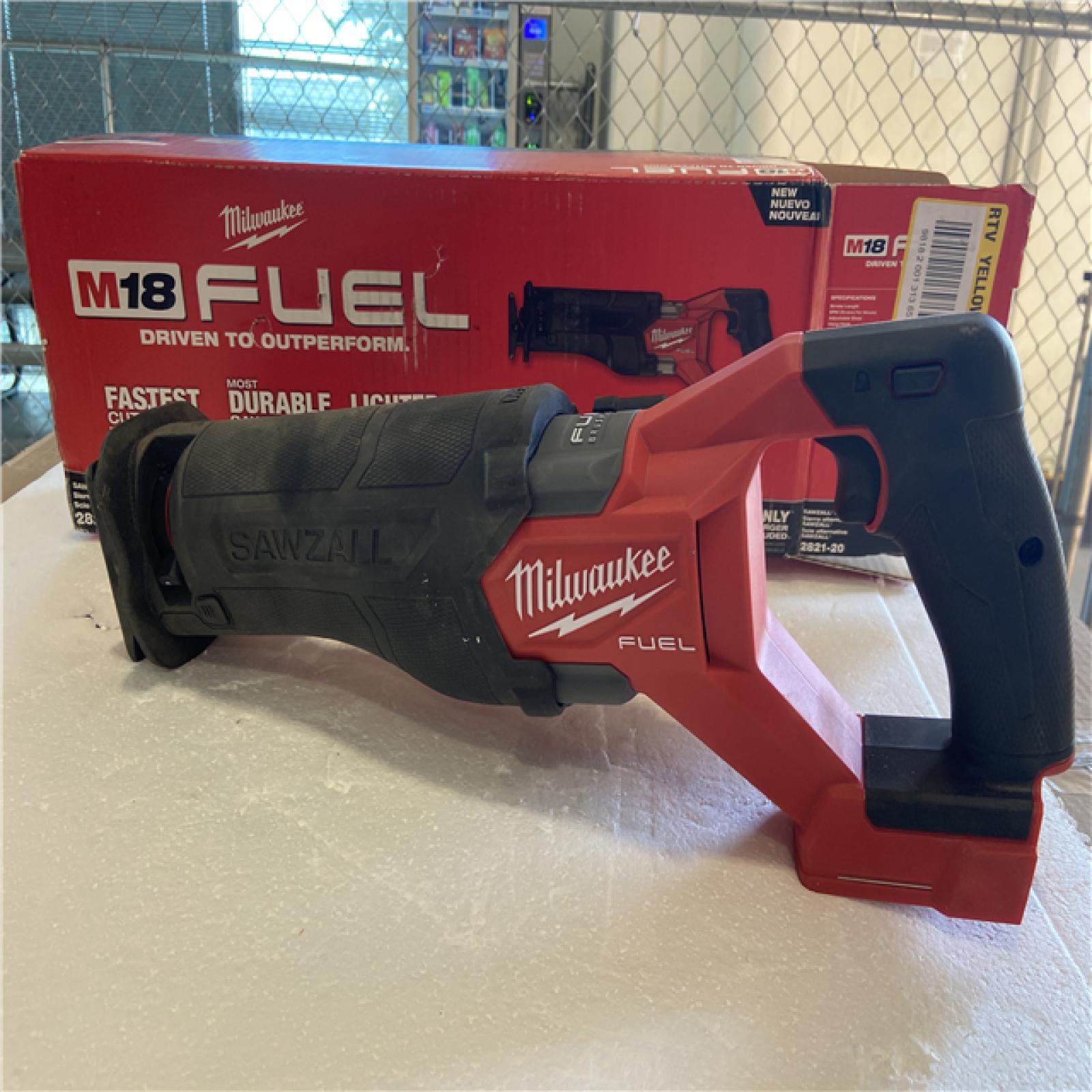AS-IS Milwaukee M18 Fuel Sawzall Brushless Cordless Reciprocating Saw (TOOL ONLY)