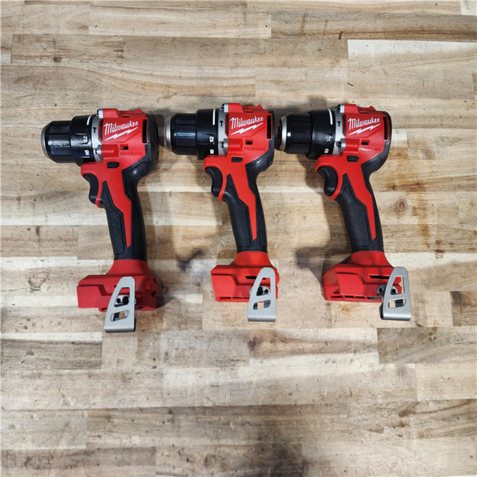 HOUSTON LOCATION - AS-IS MILWAUKEE 3 TOOL COMBO