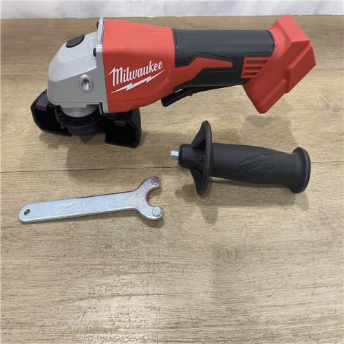 AS-IS Milwaukee 18V Lithium-Ion Brushless Cordless 4-1/2 in./5 in. Grinder w/Paddle Switch (Tool-Only)