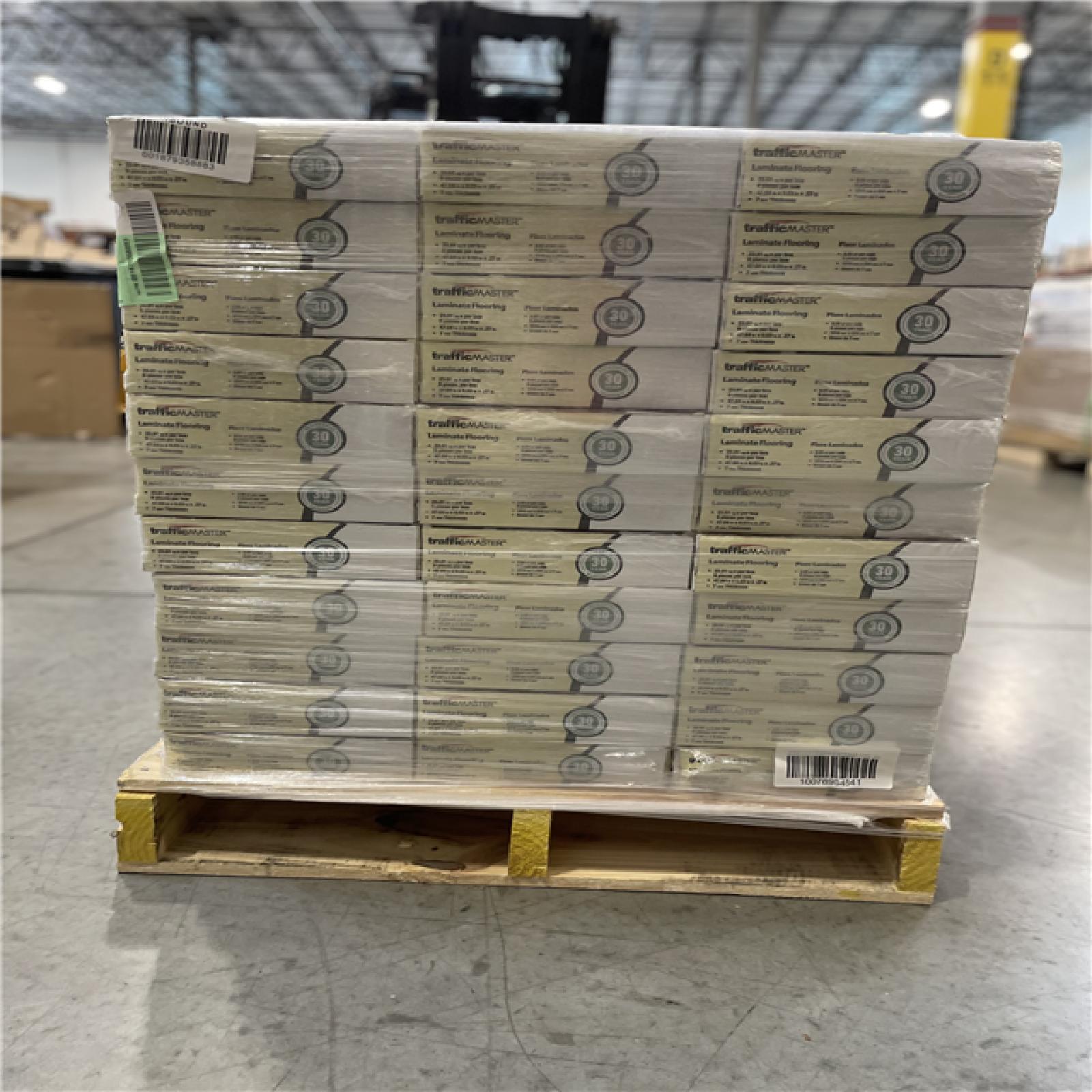 DALLAS LOCATION- Fawn Pore Hickory 7mm Laminate Wood Floor PALLET-(33 CASES)