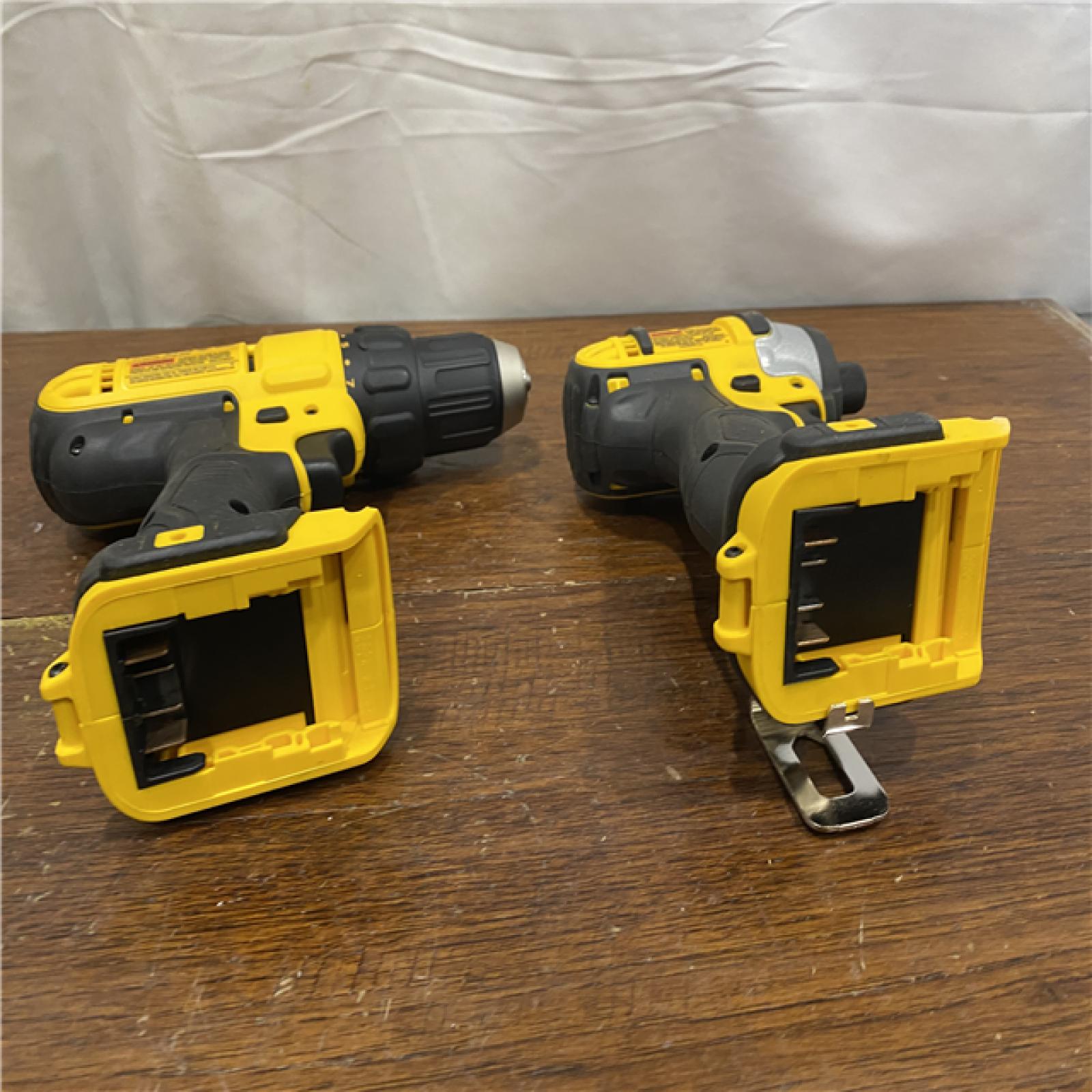 AS-IS DeWALTA® 20V MAX Cordless Drill Driver/Impact Driver Combo Kit 1.3 Ah Lithium Ion