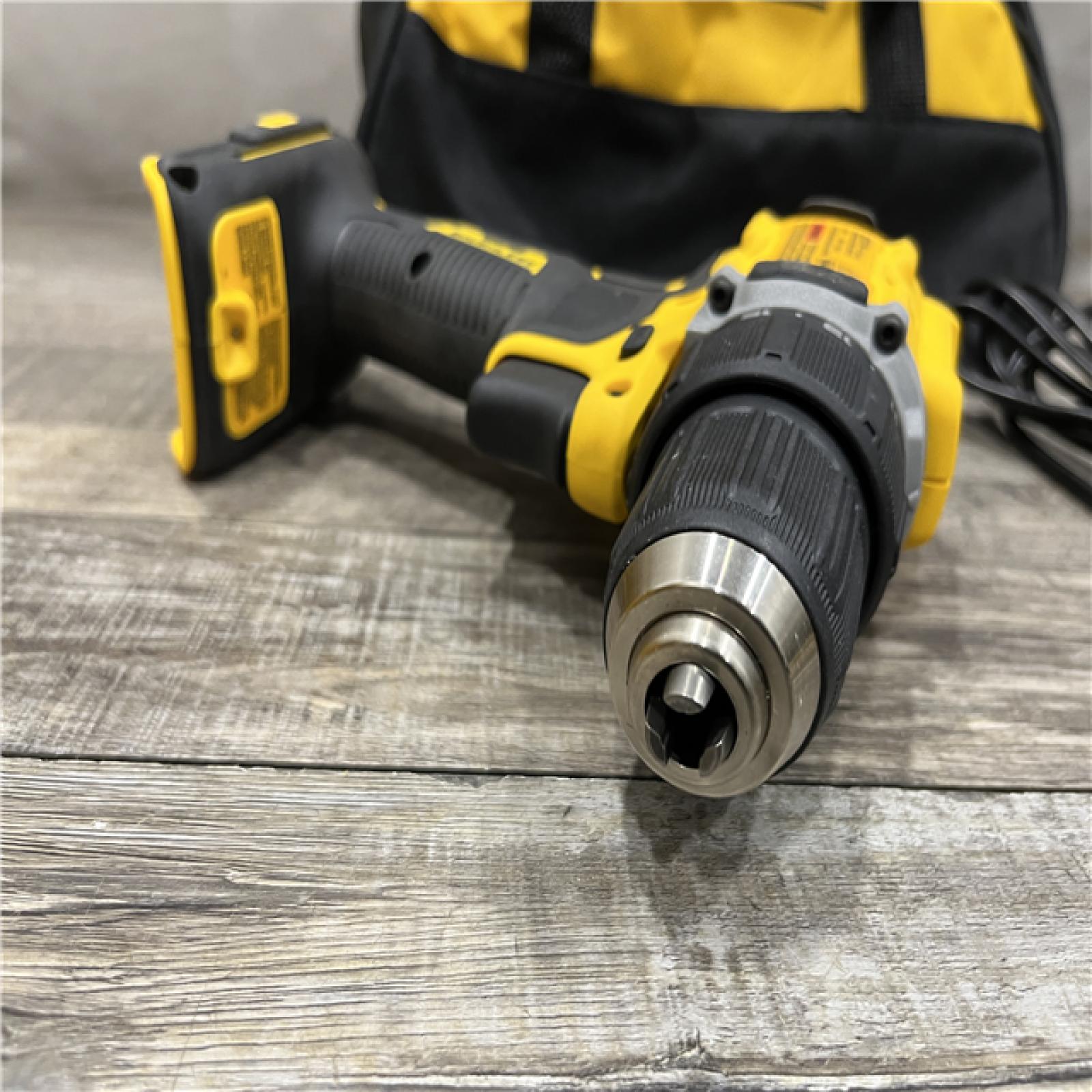 AS-IS DEWALT Atomic 20V Lithium-Ion Cordless Compact 1/2 in. Drill/Driver Kit