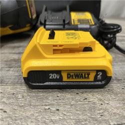 AS-IS DEWALT 20V MAX XR Lithium-Ion Cordless 18-Gauge Narrow Crown Stapler Kit
