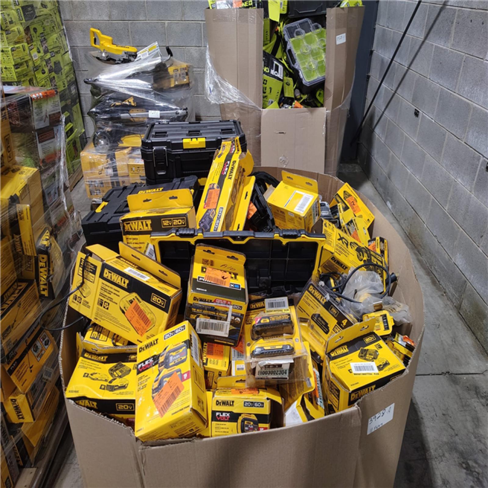 Pittston Location As-Is Power Tools Partial Truckload (11 Pallets) 3928-A